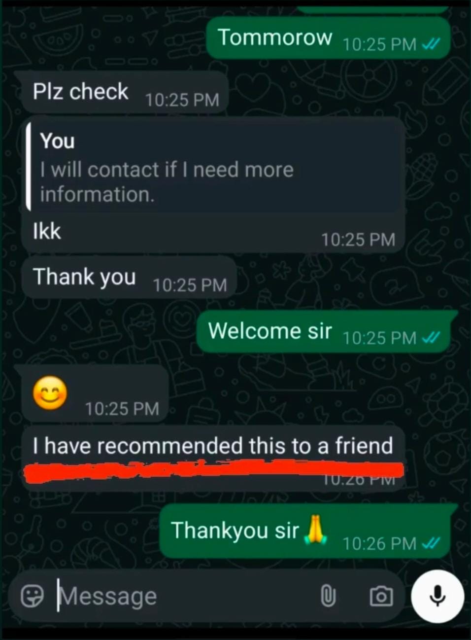 Customer review 13